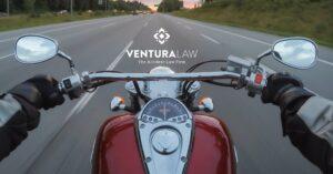 Connecticut motorcycle rider practicing safety during Motorcycle Safety Awareness Month, supported by Ventura Law, motorcycle accident attorneys.